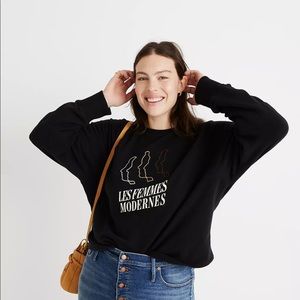 Madewell Les Femmes Modernes Crewneck Sweatshirt